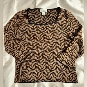 GIANNI Silk Sweater - Large